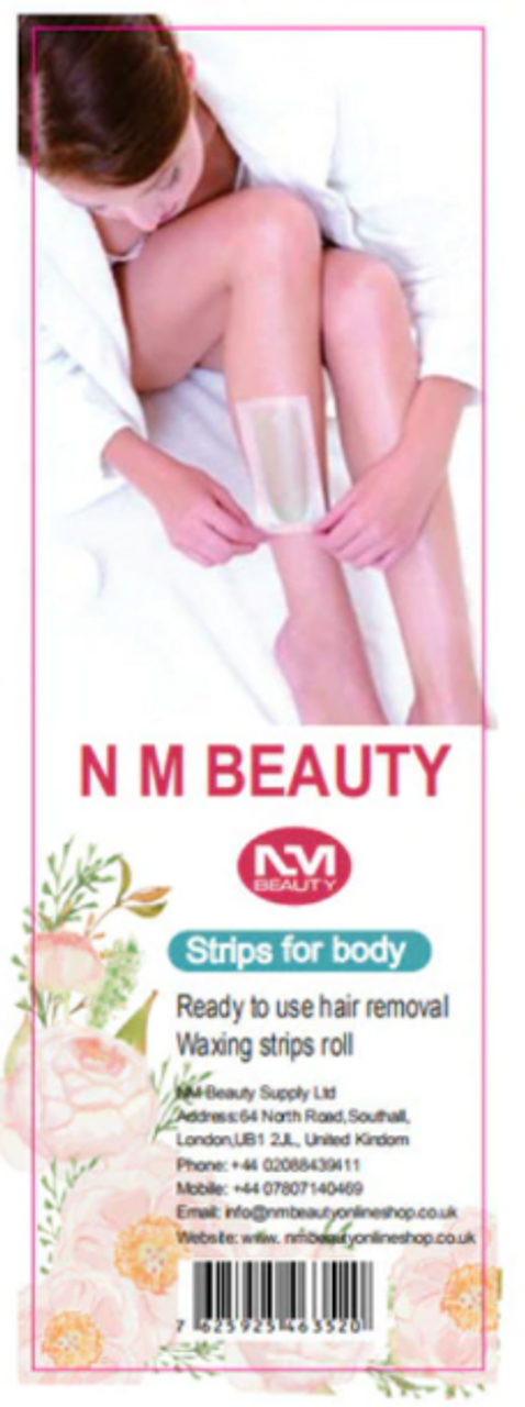 NMB WAX STRIPS ( 5000 PCS = 50 PACKET ) 7500 g- Next Day Delivery