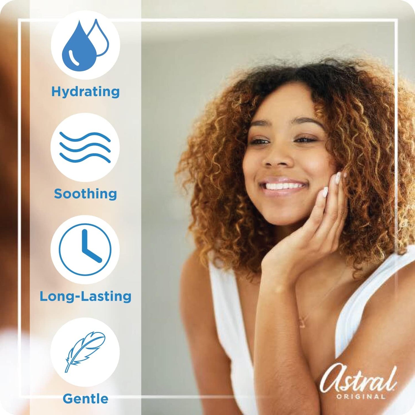 ASTRAl Face & Body Intensive Moisturiser Cream, with glycerin and petrolatum, 500ml