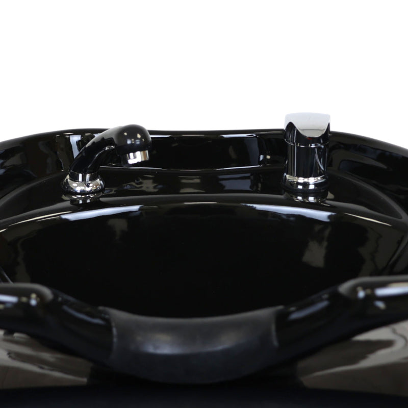 Backwash Chair - Premium Contour Basin Adjustable Chair Black