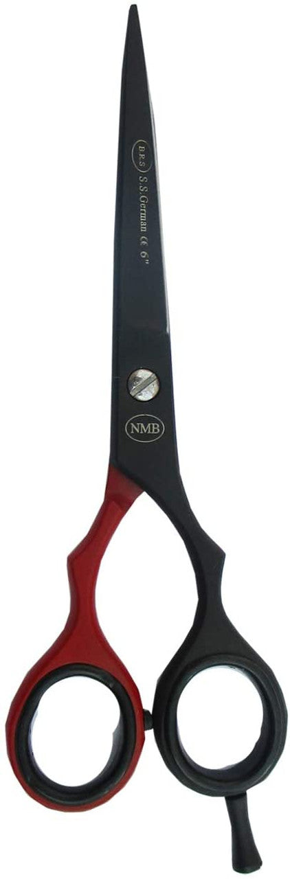 NMB Hair Cutting Scissors 6 inch Jaguar Red,black