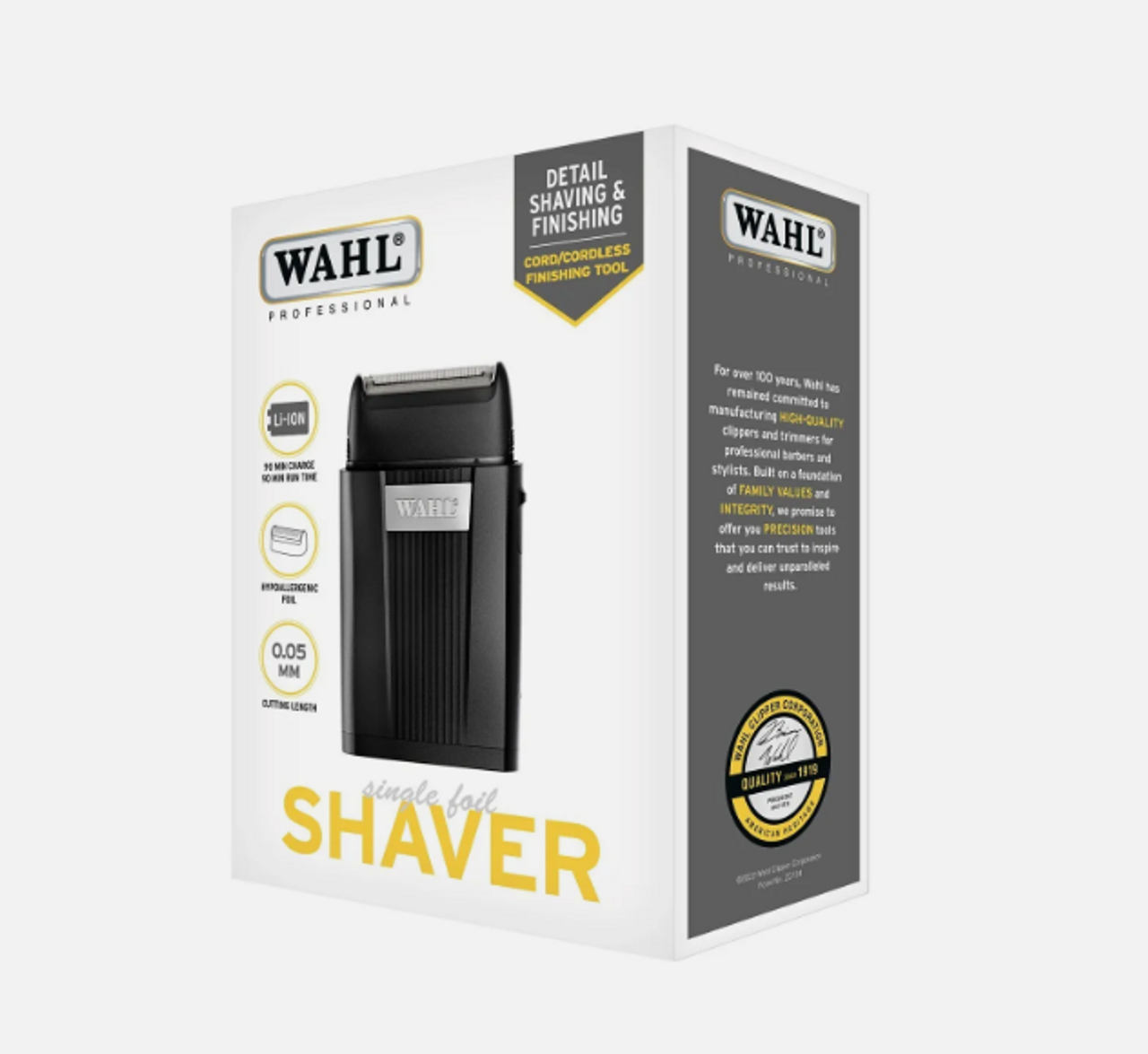 Wahl Professional Corded / Cordless Lithium-ion Single Foil Shaver 3616-1021- Next Day Delivery