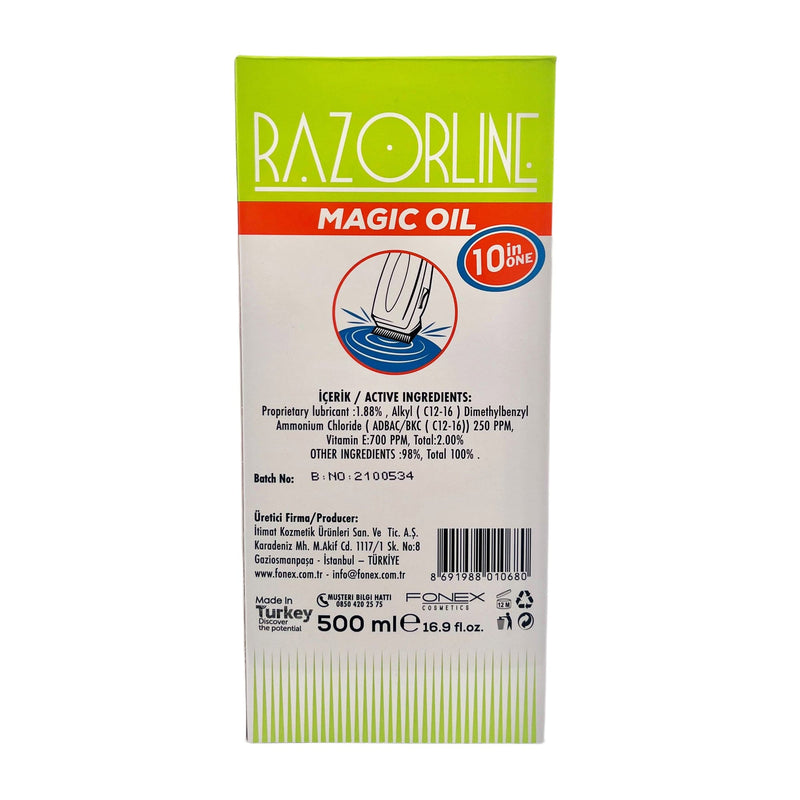 Razorline • Clipper Oil Ma ic Oil 500ml