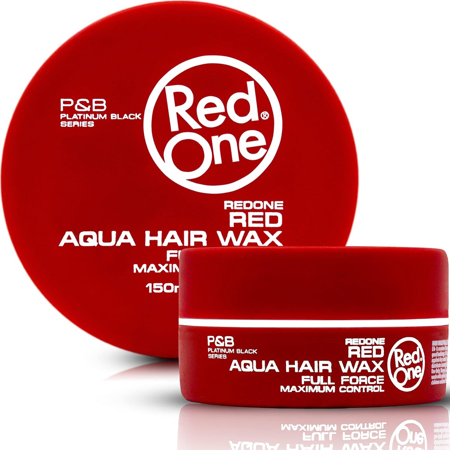 RedOne Hair Styling Wax Red 150 ml | Edge Control | Hair Gel Wax | Ultra Hold | Strawberry Scent | Men & Women Hair Wax | Maximum Control