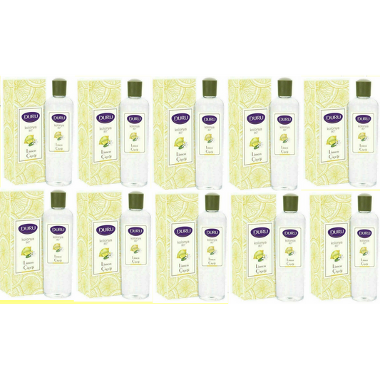 DURU LEMON TURKISH COLOGNE AFTERSHAVE 400ML -10PCS
