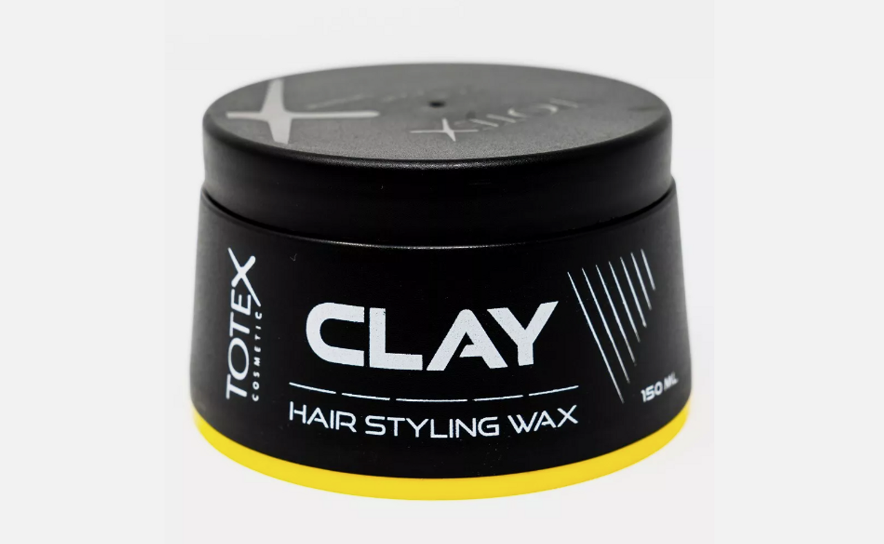 TOTEX HAIR STYLING WAX CLAY MATTE NATURAL LOOK NEW FORMULA & CASE 150 ML