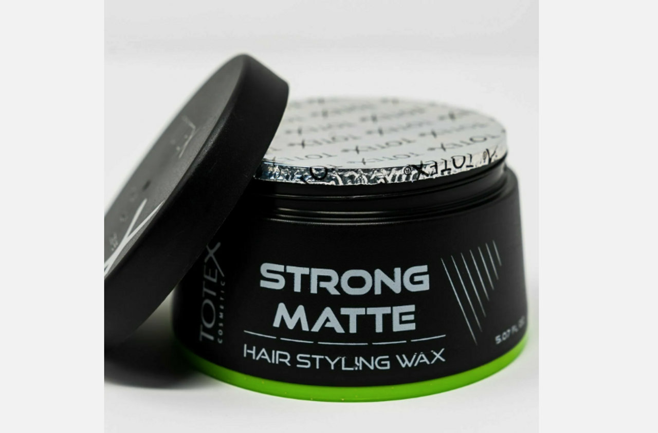 TOTEX HAIR STYLING WAX STRONG MATTE NEW FORMULA NEW STYLE CASE GREEN 150 ML