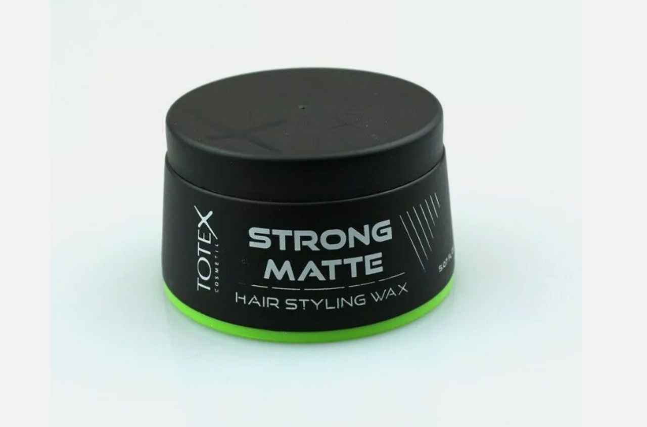 TOTEX HAIR STYLING WAX STRONG MATTE NEW FORMULA NEW STYLE CASE GREEN 150 ML