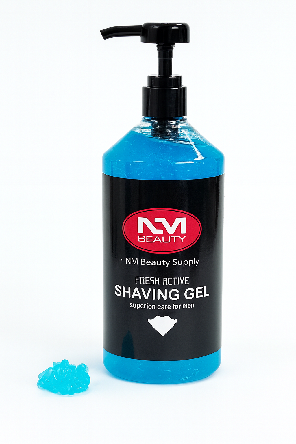 NMB Fresh Active Shaving Gel 1000ml, Superior Care For Men, Ultra Sensitive
