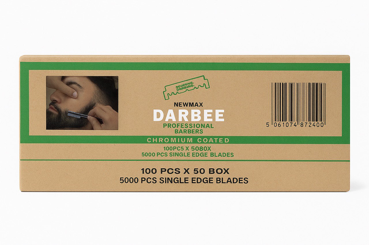 Newmax Darbee Single Edge Razor Blades Green 5000Blade Full Box- Next Day Delivery