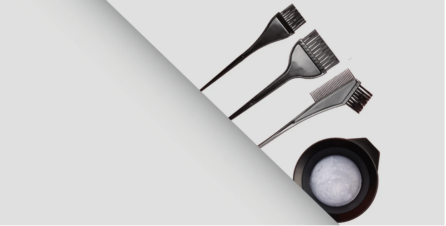 4pcs Hair colour kit 3 brushes 1 Bowel