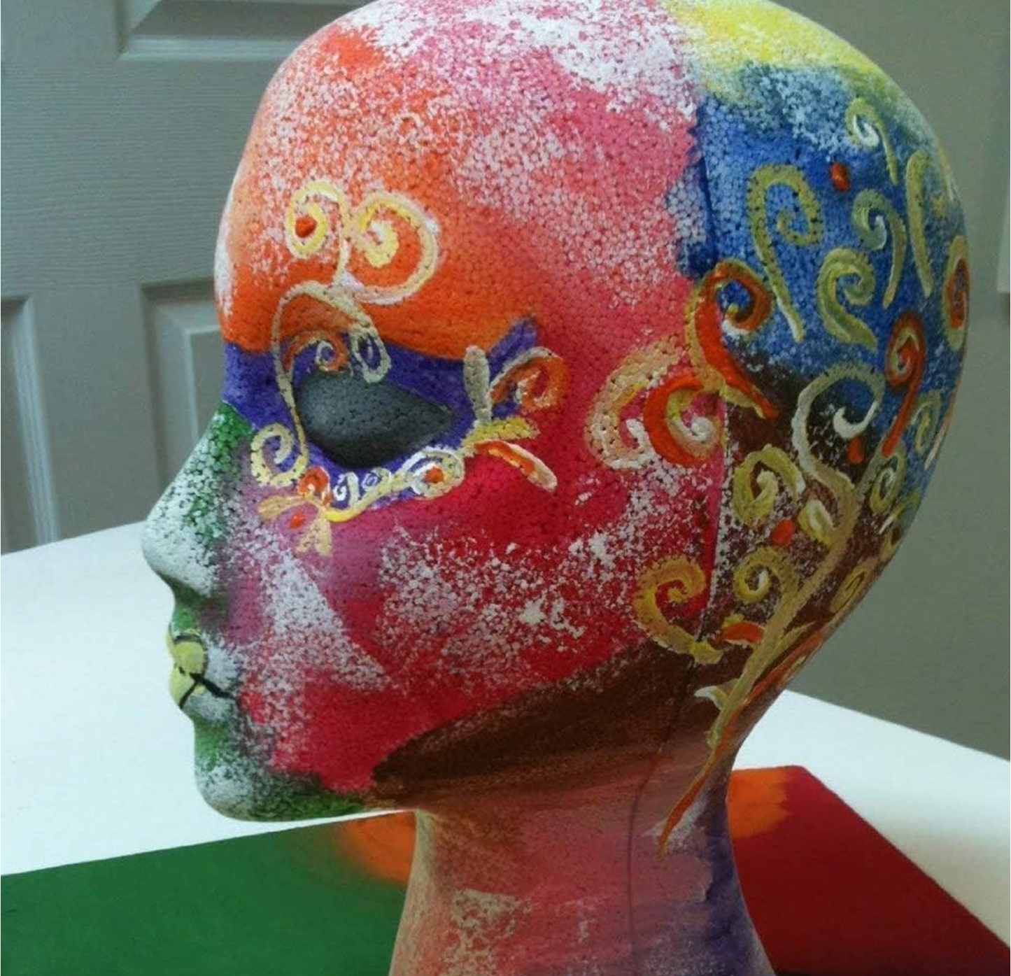 Mannequin Head with Female Face (1) Training Heads