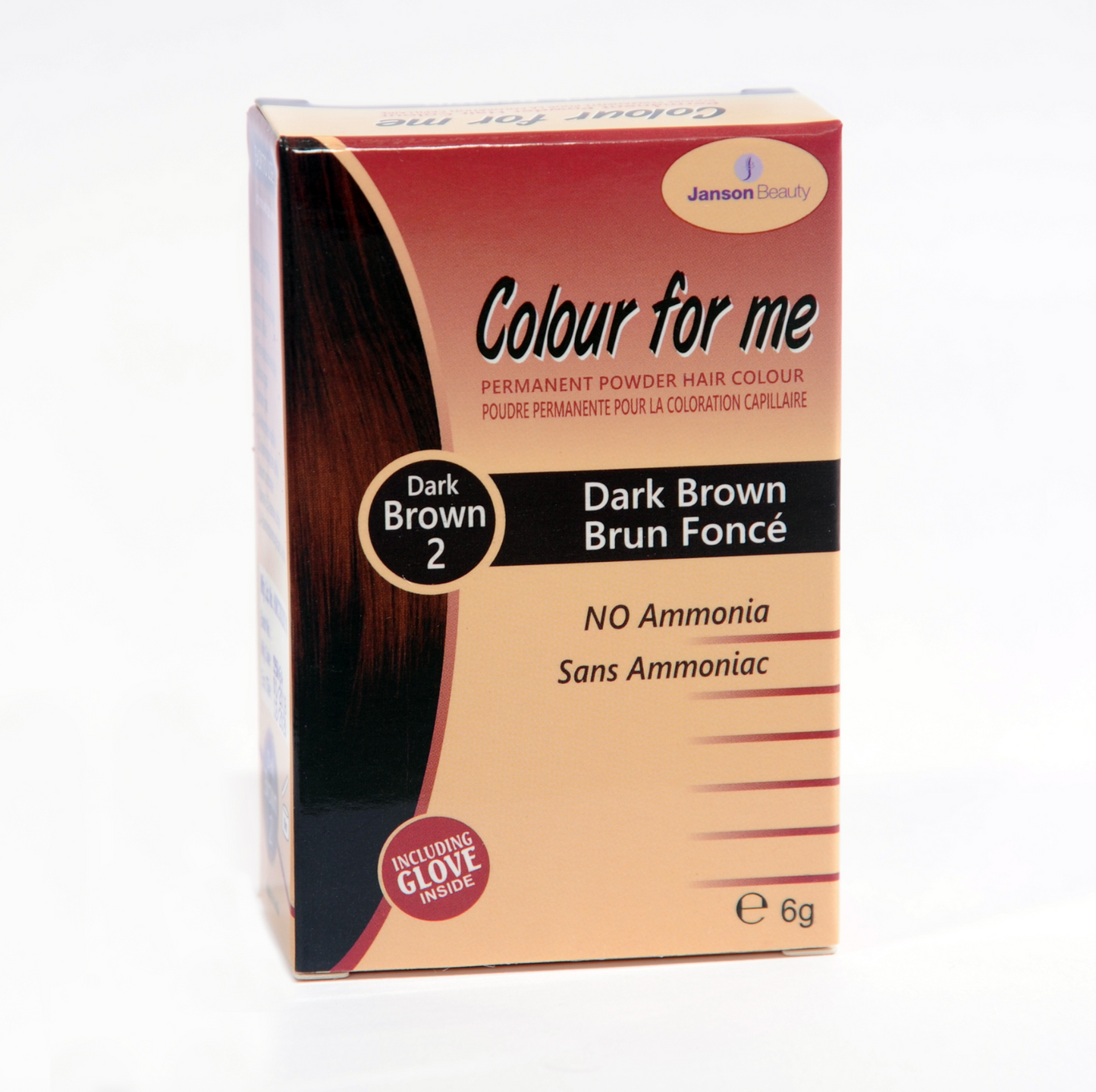 Colour For Me Powder Dye Dark Brown (1,2,4,)