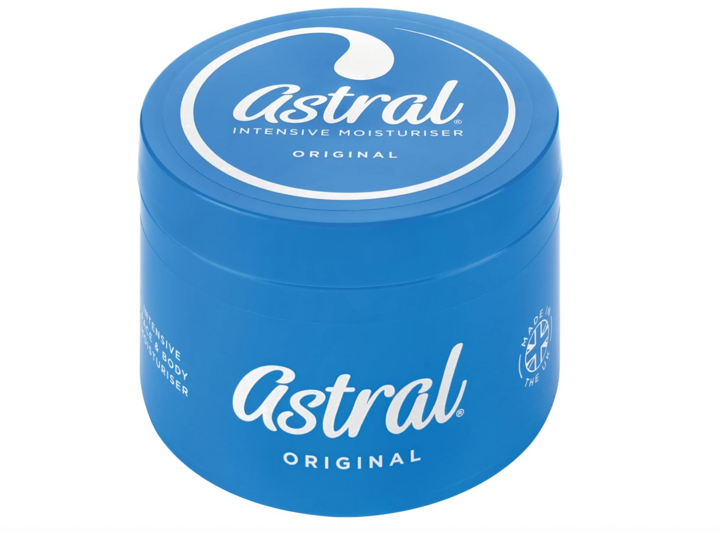 ASTRAl Face & Body Intensive Moisturiser Cream, with glycerin and petrolatum, 500ml