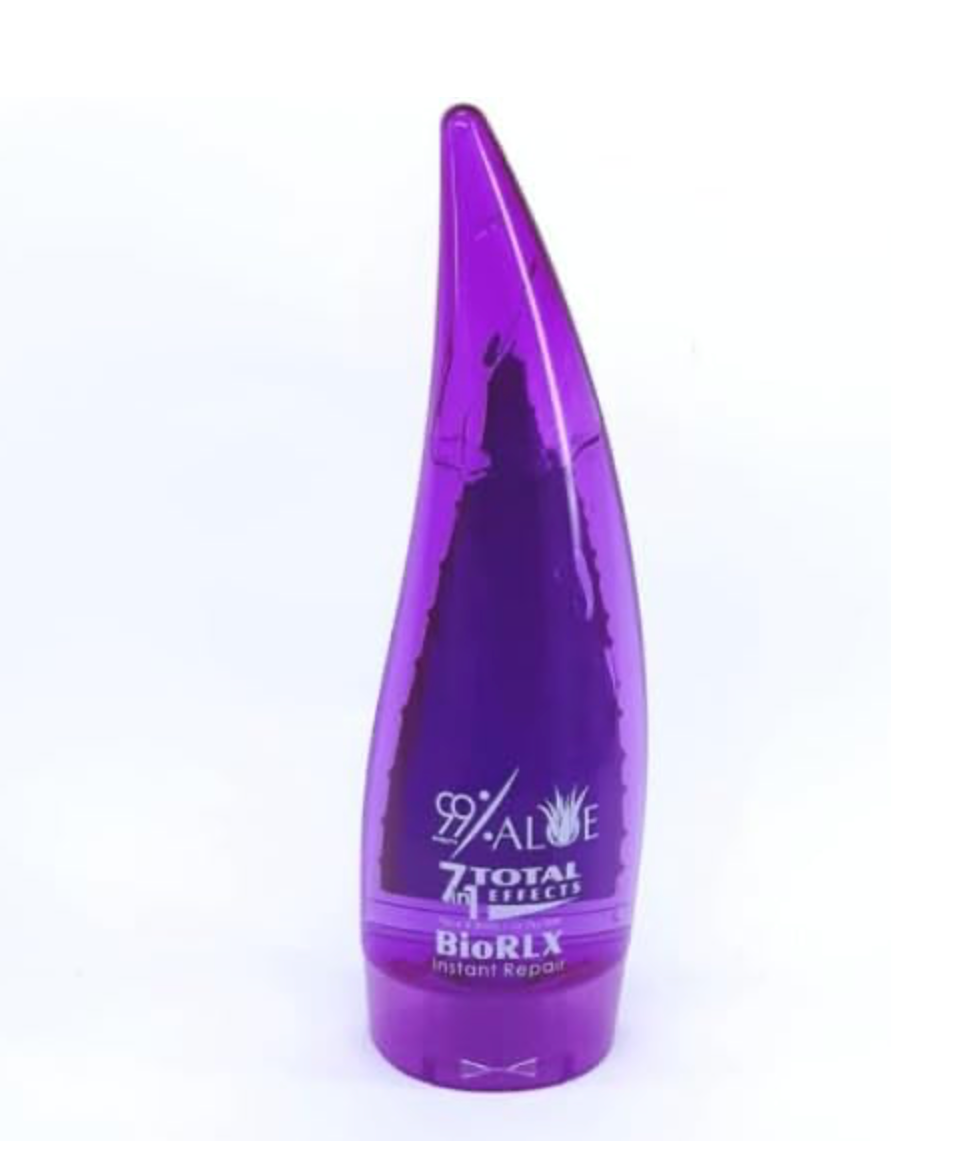 New Formula BIORLX Instant Repair Aloe 7in1 Total Effects Alcohol-Paraben Free (Purple)