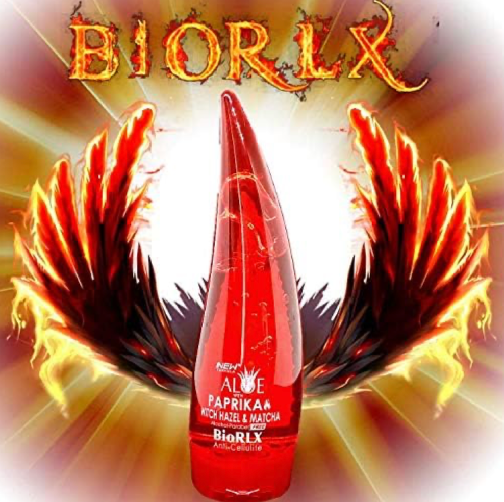 BioRLX Aloe Vera Gel with Paprika,Witch Hazel and Matcha-Hot Gel for Body, Skin Firming Gel, Body Anti-Cellulite Gel, Slimming Gel.Skin Tightening Gel for Waist,Legs,Arms,Abdomen,Buttocks,Belly