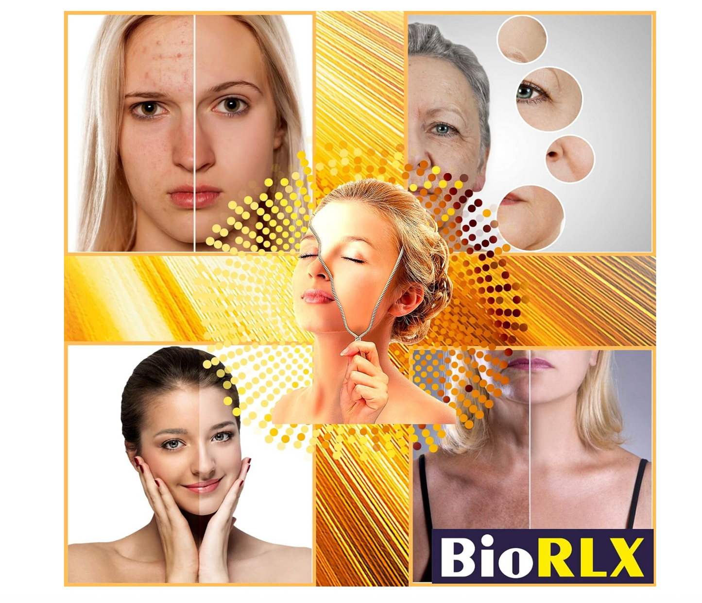 BioRLX Purity Aloe Vera, Vitamin C & Vitamin E, Kojic Acid and Rice Milk Gel- For Face, For Body (250ml)