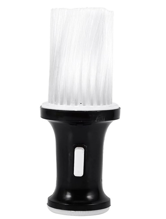 Talcum Powder Brush for Barber,Neck Duster Brush - Extra Soft Cleaning Brush - Professional Neck Brush for Barbers and Stylists, Cleaning Your Neck,Barber,Salon, Hairdressing (Black) B