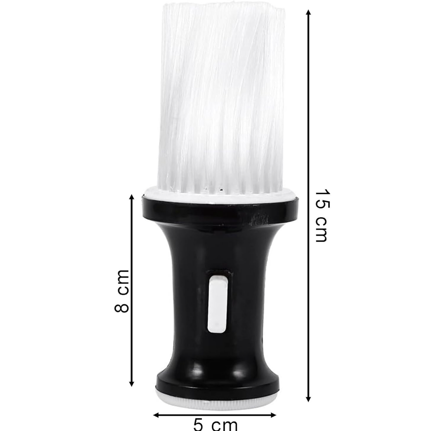 Talcum Powder Brush for Barber,Neck Duster Brush - Extra Soft Cleaning Brush - Professional Neck Brush for Barbers and Stylists, Cleaning Your Neck,Barber,Salon, Hairdressing (Black) B