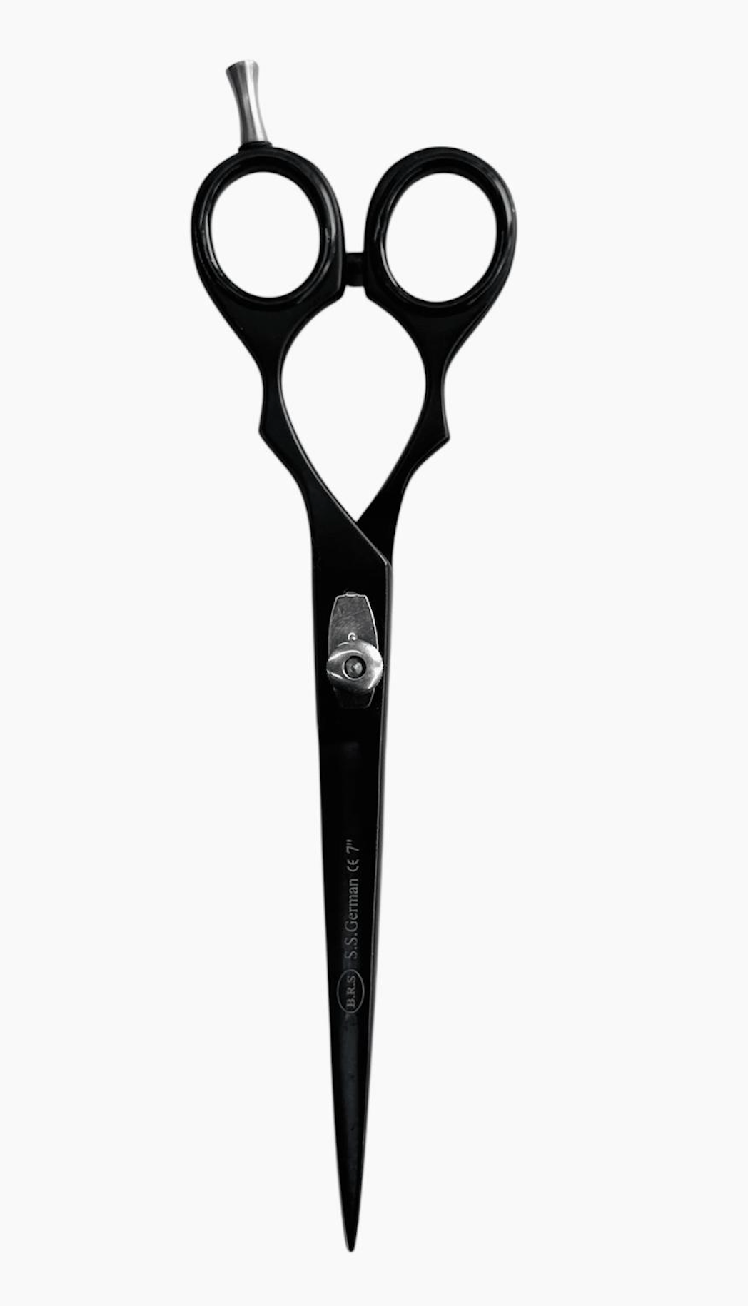 BRS Hairdressers Scissors 7" – Professional Barber Salon Hair Cutting Shears | Sharp Stainless Steel Titanium Scissors 7"