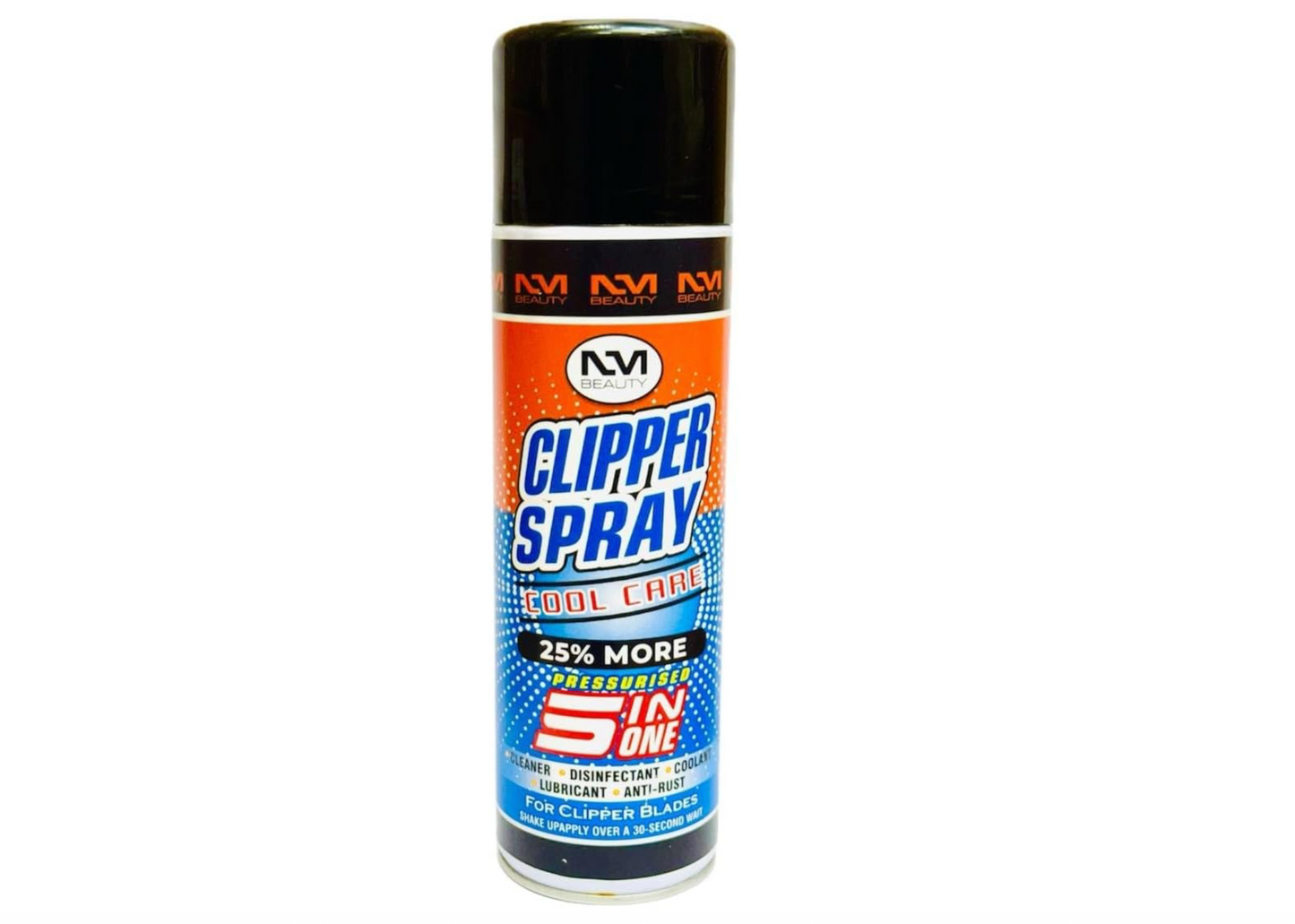 NM Beauty Clipper Spray 5-in-1 Clipper Blades to freshen, Clean, lubricate, Disinfect and Prevent Rust - Vegan Products