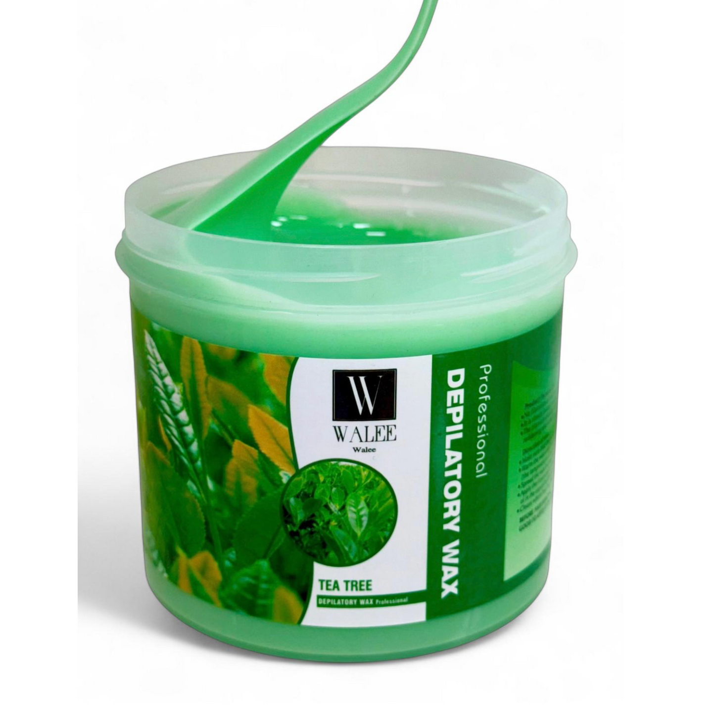 Walee Professional Depilatory Tea Tree Pot Wax – 500g