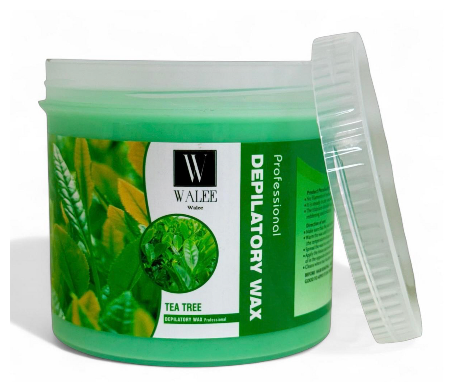 Walee Professional Depilatory Tea Tree Pot Wax – 500g
