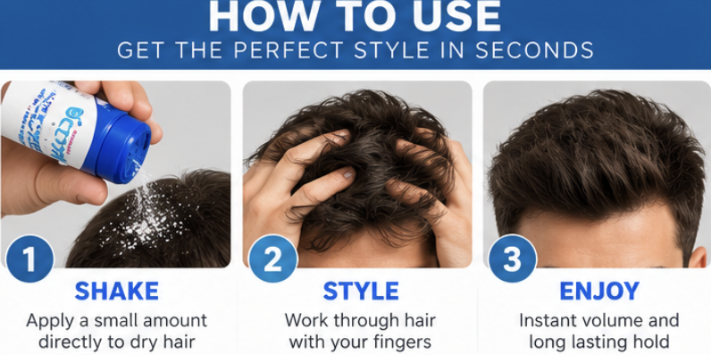 Hairbubbles Sector Hair Styling Super Powder Ultra Strong Hold – Mattifying Volumising Hair Powder for Men & Women – Instant Volume, Texture & Natural Matte Finish – Professional Barber Styling Powder
