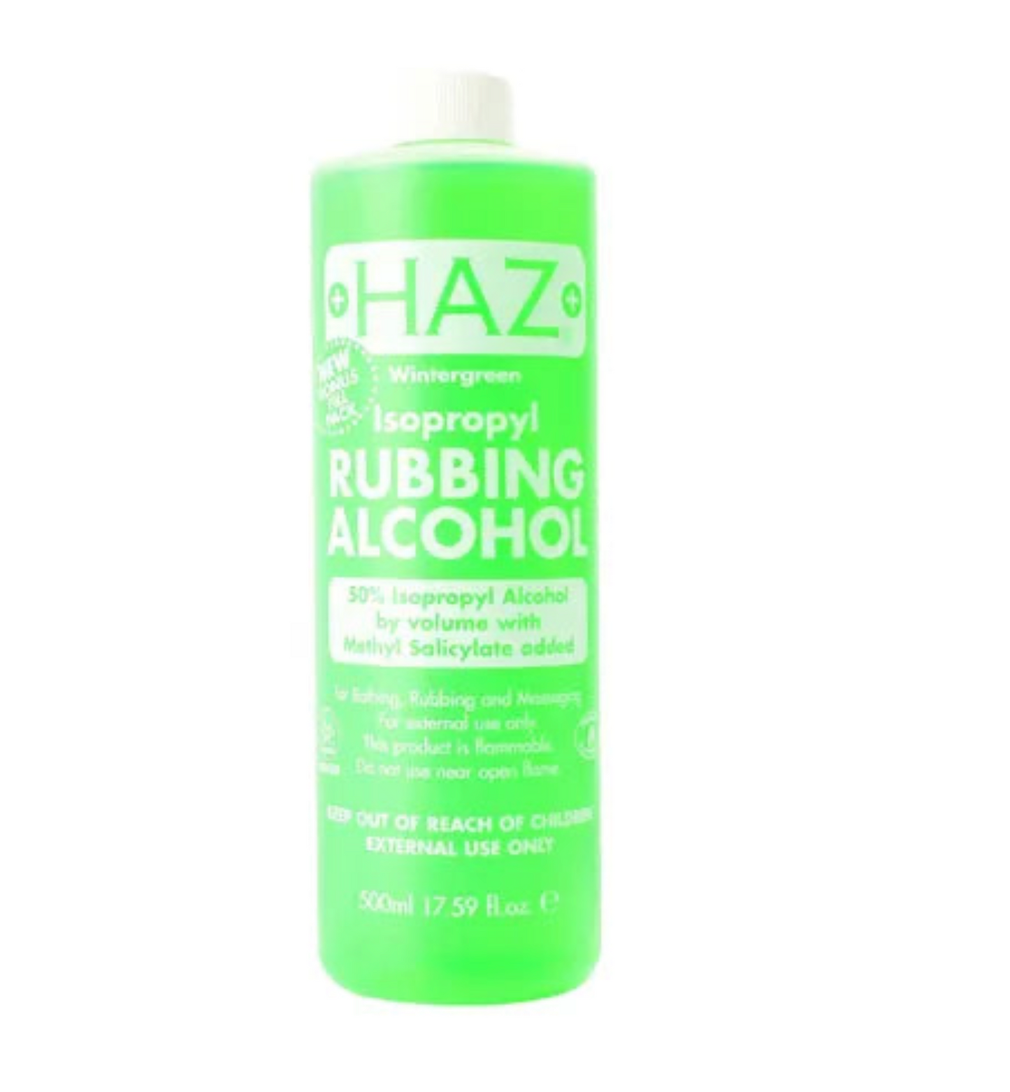 Haz Isopropyl 70% Rubbing Alcohol First Aid Antiseptic 500ml