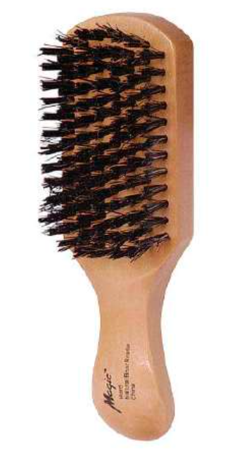 Magic Collection Hard and Soft Double Brush with Natural Boar Bristle # 7714