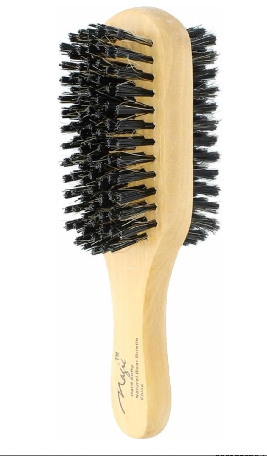 Magic Collection Hard and Soft Double Brush with Natural Boar Bristle # 7714