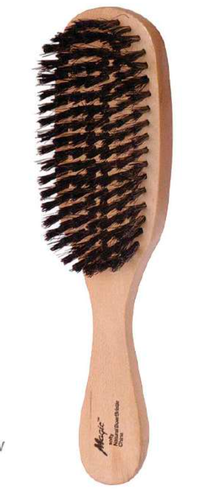 Magic Collection Hard and Soft Double Brush with Natural Boar Bristle # 7714