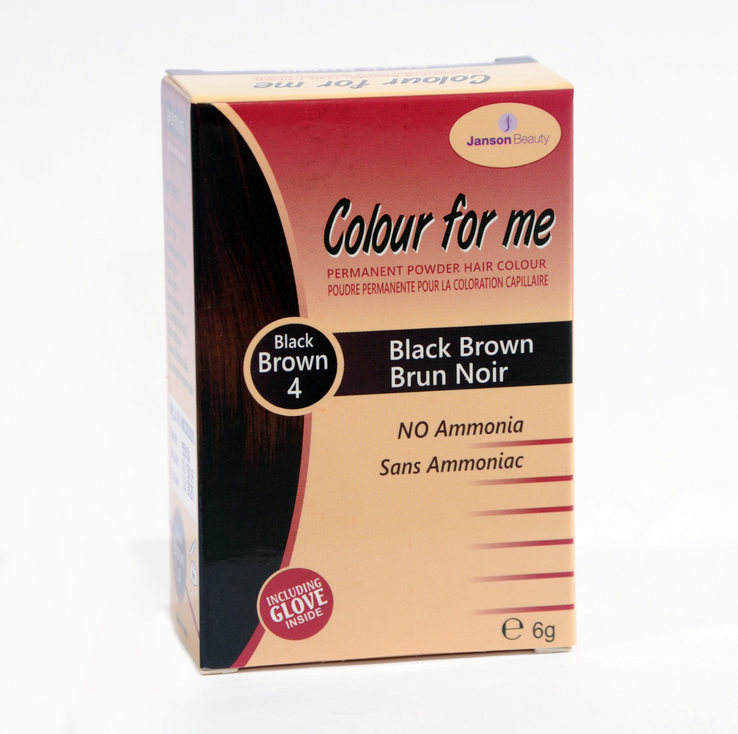 Colour For Me Powder Dye Dark Brown (1,2,4,)
