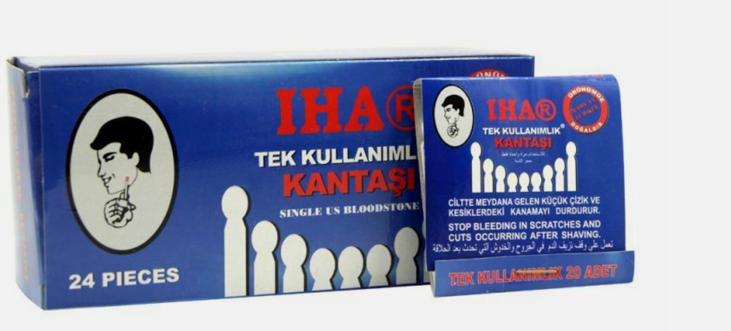 IHA Single Use blood Stone Matches Stop Bleeding in Cuts After Shave