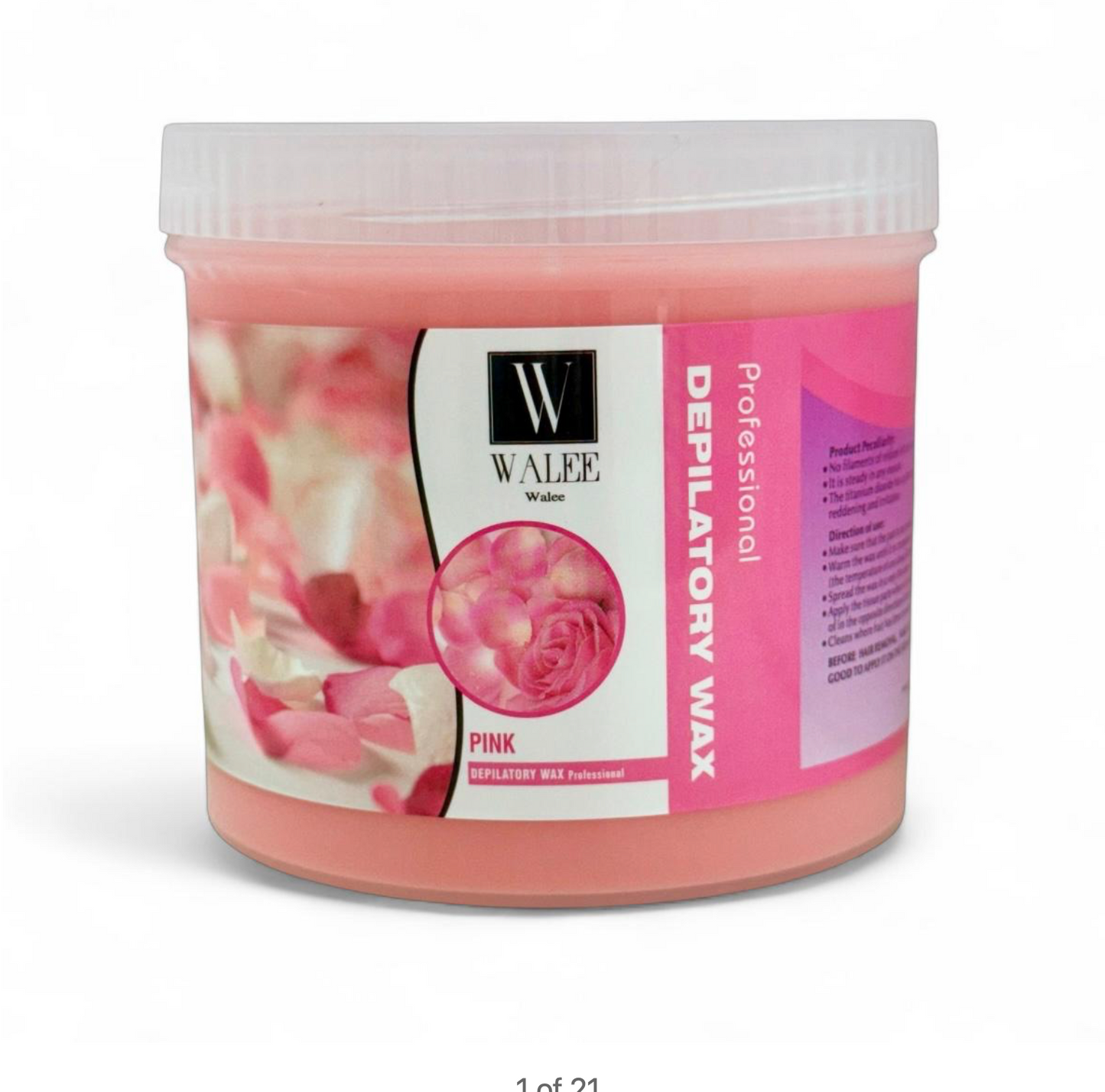 Walee Professional Depilatory Pink Pot Wax – 500g