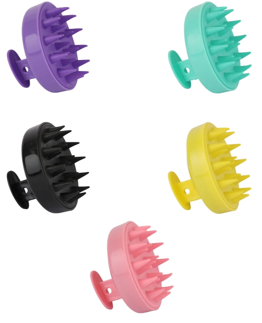 Scalp Massager Shampoo Silicon Brush