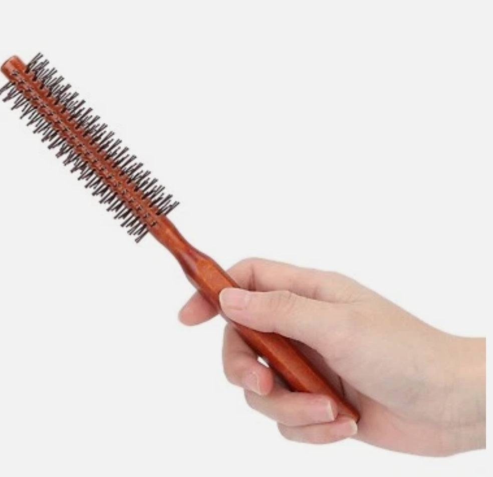 NANO Absolute Hair Brush 29 Professional Quiff Roller Round Wood Curling Roll