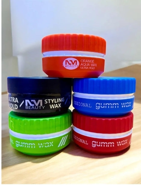 NMB Gumm-wax Professional Hair Styling Wax | Edge Control | Hair Gel Wax | Ultra Hold | Men & Women Hair Wax