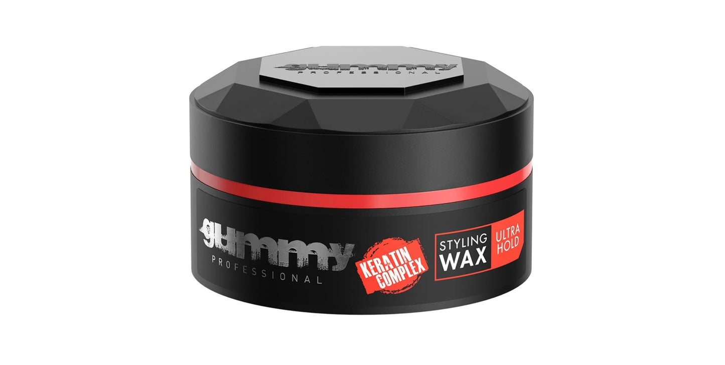 Gummy Hair Styling Wax 150ml Ultra Hold, Bright Finish, Matte Finish, Extra Gloss, Casual Look & Hard Finish 150ml