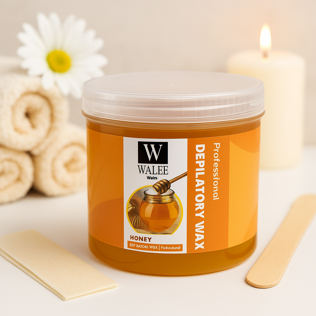 Walee Professional Depilatory Honey Pot Wax – 500g