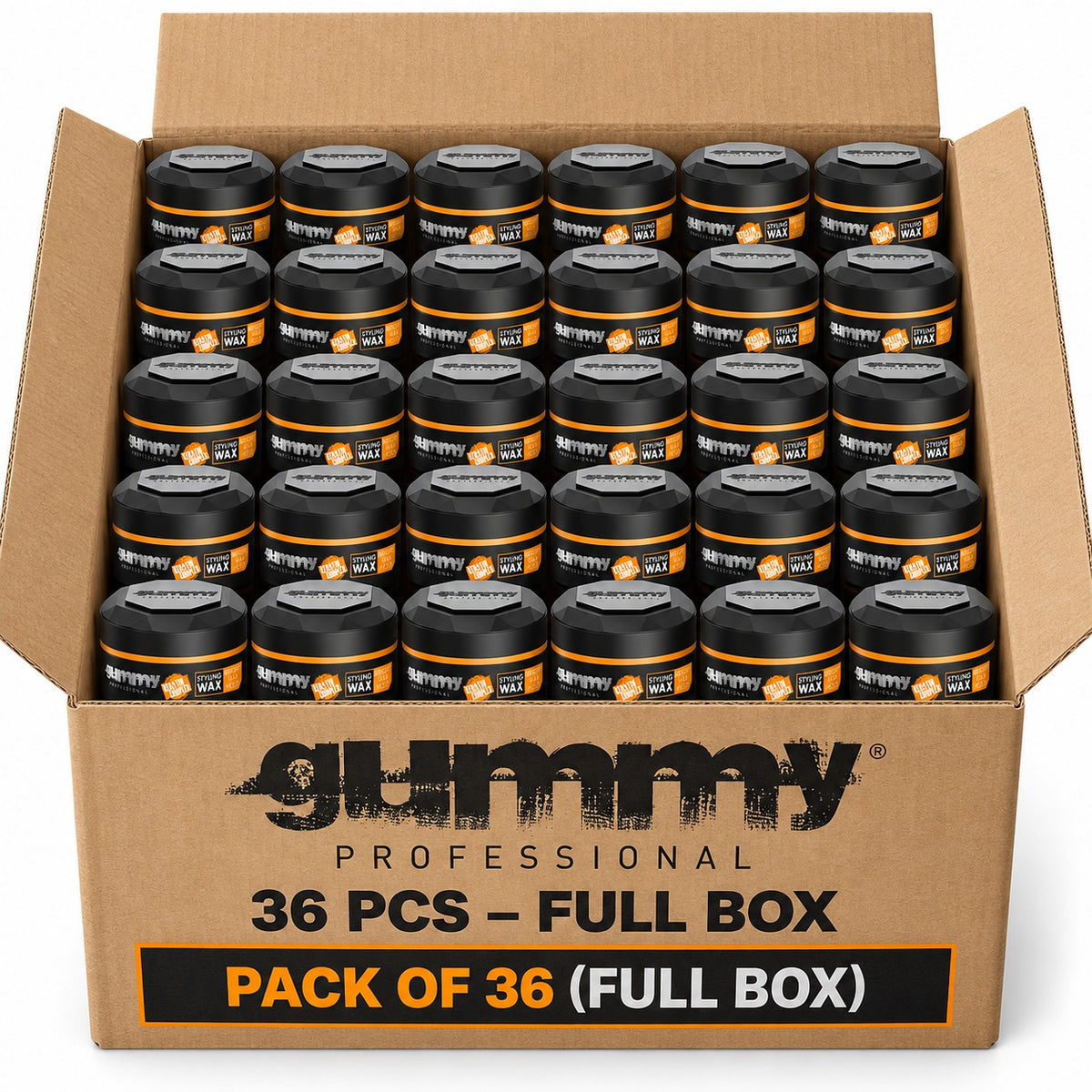 Gummy Professional Styling Wax Bright Finish – Long-Lasting Hold & High-Shine Hair Wax – 150ml
