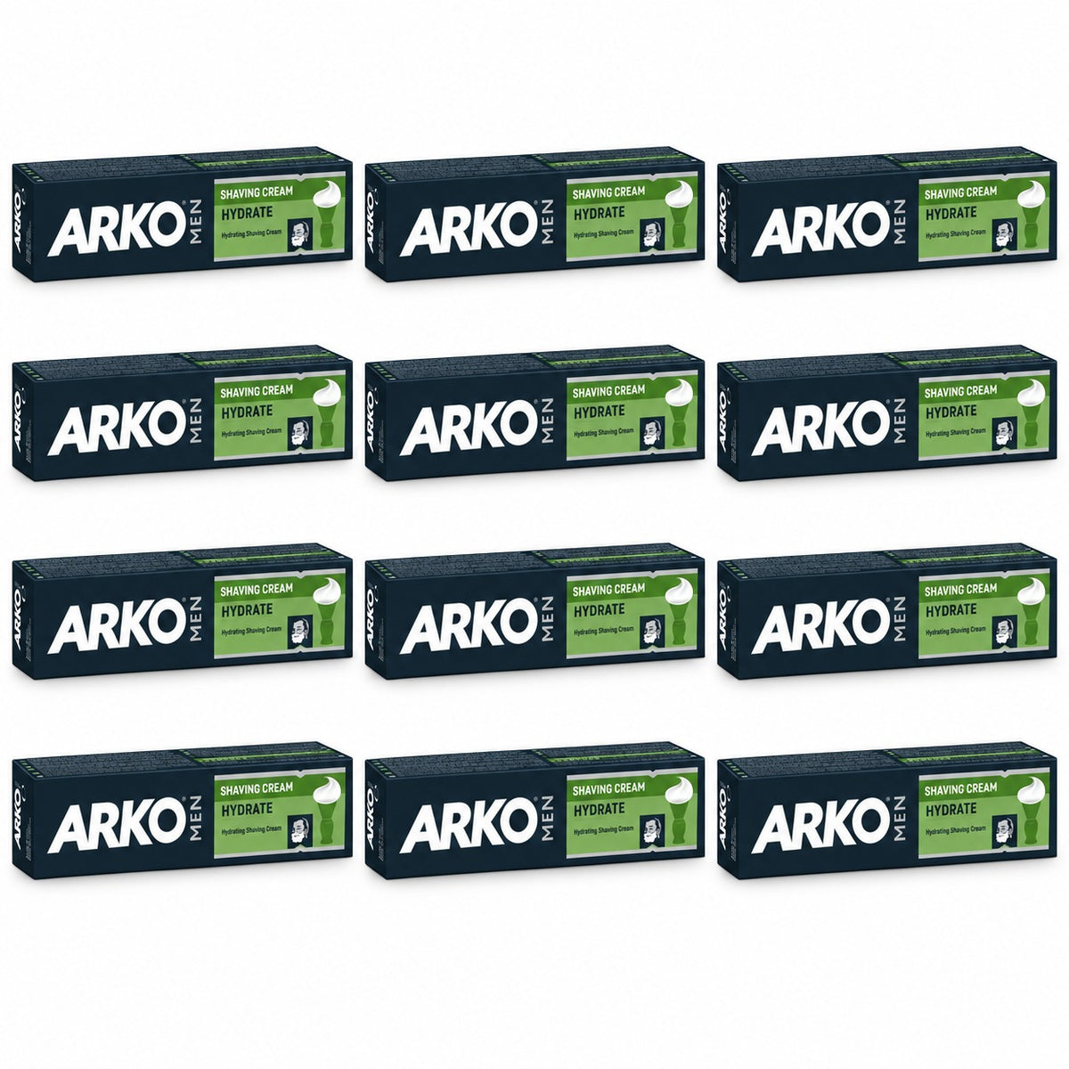 Arko Men Hydrate Shaving Cream 90g – Moisturising & Rich-Lather Formula