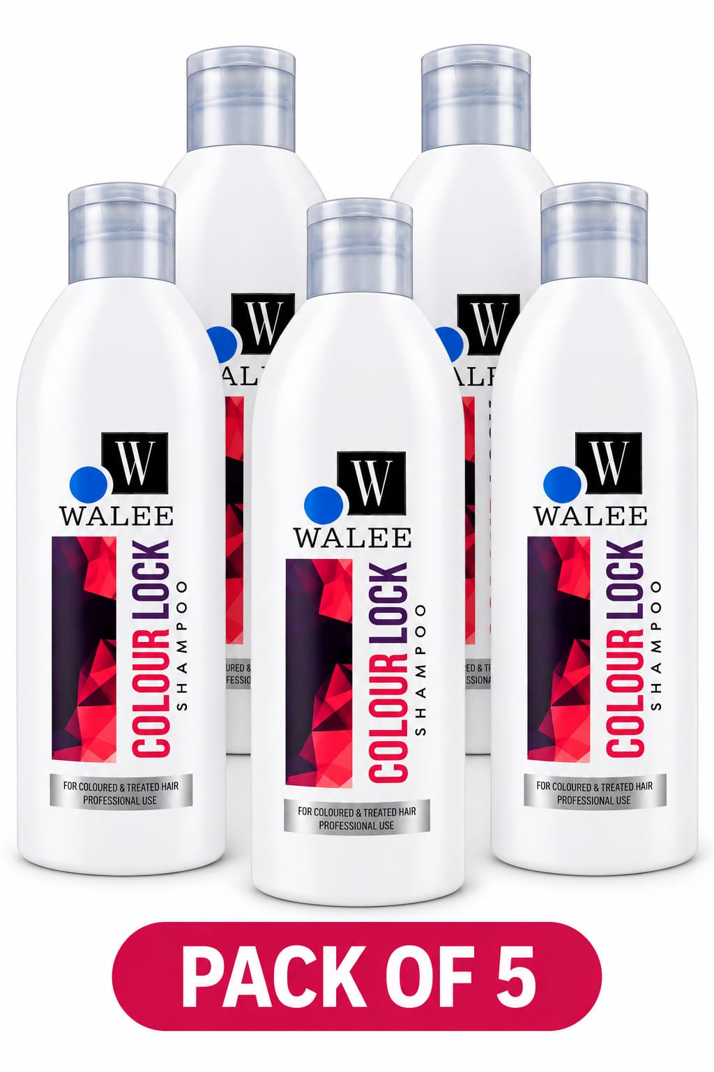 Walee Colour Lock Shampoo – Professional Care for Colour-Treated Hair