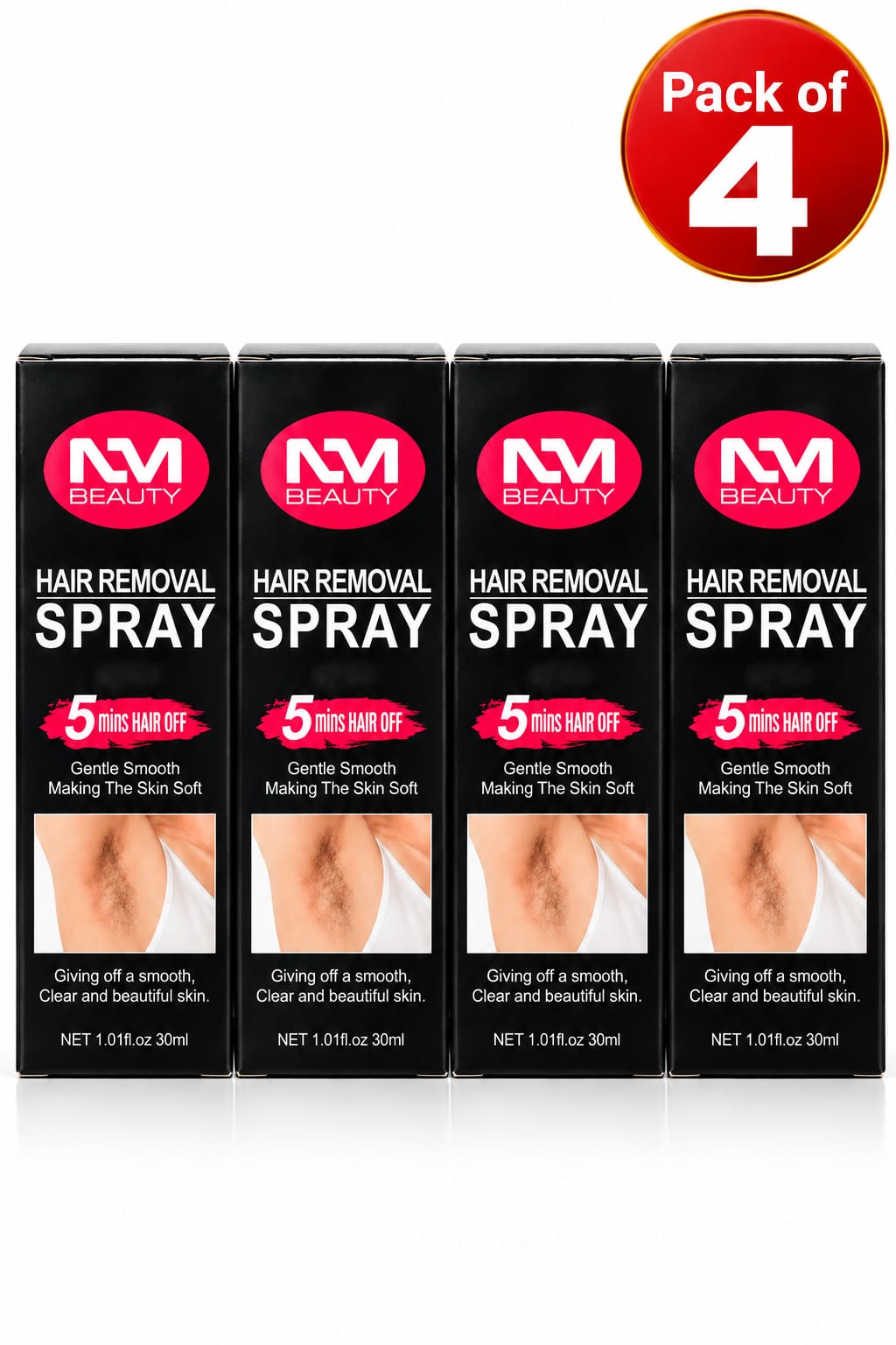 NM Beauty Hair Removal Spray, 30 ml | Quick Body Hair Removal