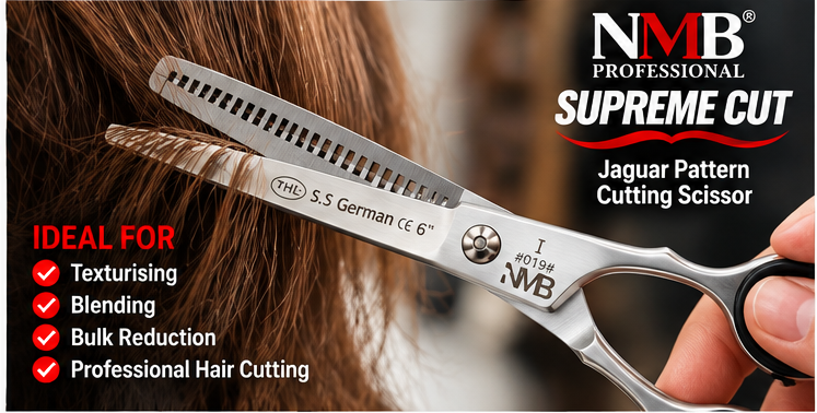 NMB Professional Supreme Cut Jaguar Pattern Cutting Scissor NMB-573