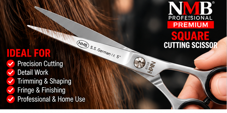 NMB Professional Premium Square Cutting Scissor 5 Inch – NMB-546