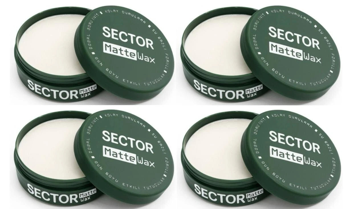 Hairmate Sector Hairdresser Super Sector Hair Wax Black, Green, Orange, Blue- 150ml