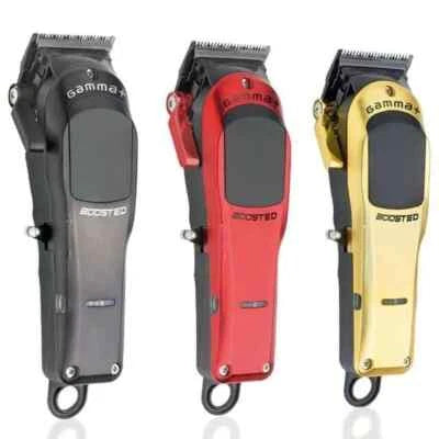 Gamma+ Boosted Professional Modular Clipper Kit with DC Motor - Black/Gold/Red