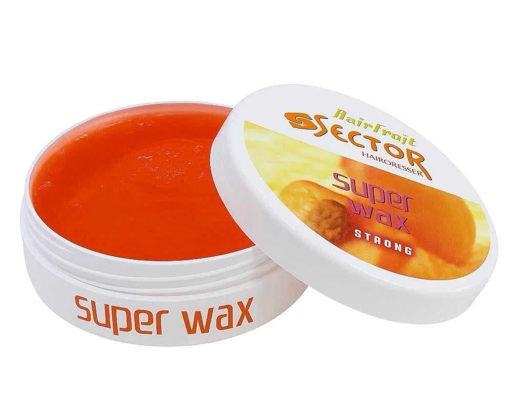 Hairmate Sector Hairdresser Super Sector Hair Wax Black, Green, Orange, Blue- 150ml