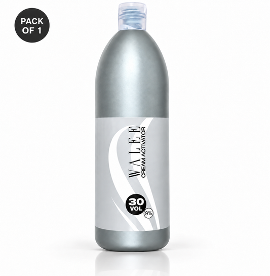 Walee Cream Activator 30 Vol (9%) | Hair Colour Developer | 1000 ml