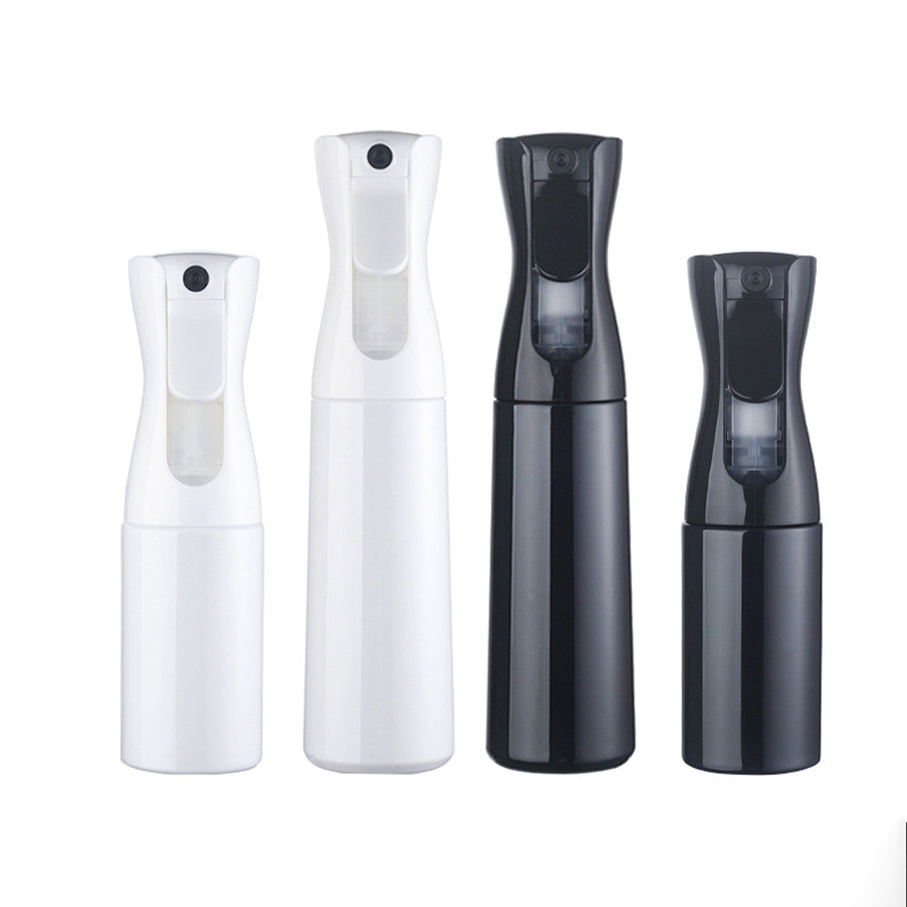 Spray Bottle 500ml Continuous Mist Fine Aerosol Sprayer Empty Plastic Mister Hair Water Salon Hairdressing Aerosol Curly Hairstyling Plants Pets Cleaning Skin Care - (Transparent)- Next Day Delivery
